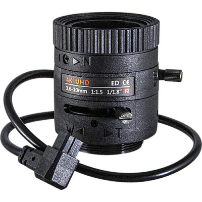 CS-3610-8MP 3.6-10mm F1.0 8MP CS Mount Auto-Iris Zoom Lens