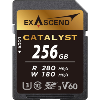 256GB Catalyst UHS-II SDXC Memory Card (V60)