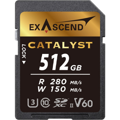 512GB Catalyst UHS-II SDXC Memory Card (V60)