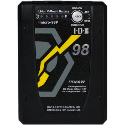 Imicro-98P (Micro 97Wh High-Load Li-Ion V-Mount Battery w 2x D-Tap)