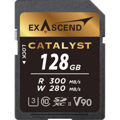 128GB Catalyst UHS-II SDXC Memory Card (V90)