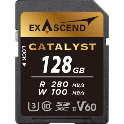 128GB Catalyst UHS-II SDXC Memory Card (V60)